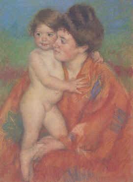 Mary Cassatt Woman with Baby ff China oil painting art